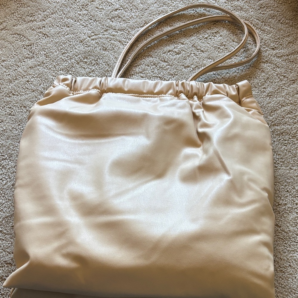 ZARA Structured Opening Tote Bag